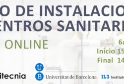 6ª Edición del Curso online de instalaciones en centros sanitarios